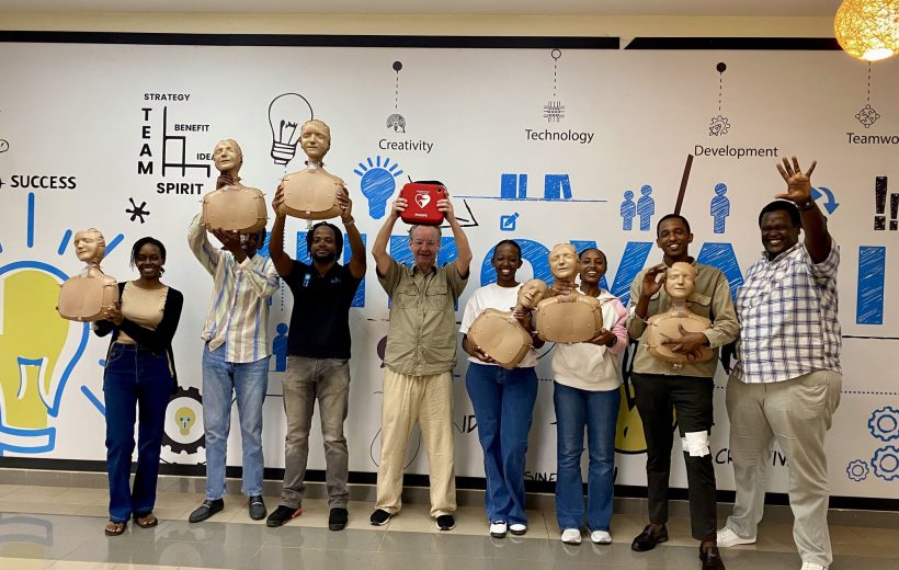 Maker Space Team Receives First Aid and CPR Training from Chalmers University Expert on March 18, 2026